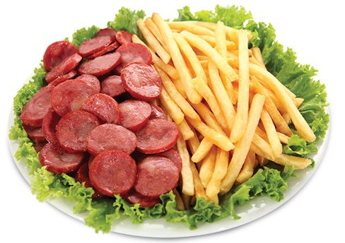 Calabresa Com Fritas